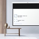 Infortisa Image 2 - iggual Pantalla manual 16:9 72" 159x89 cm