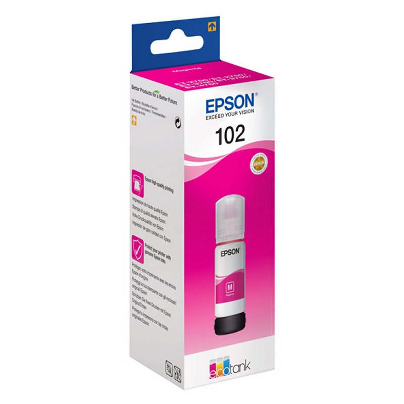 Infortisa Image 2 - Epson Botella Tinta Ecotank 102 Magenta