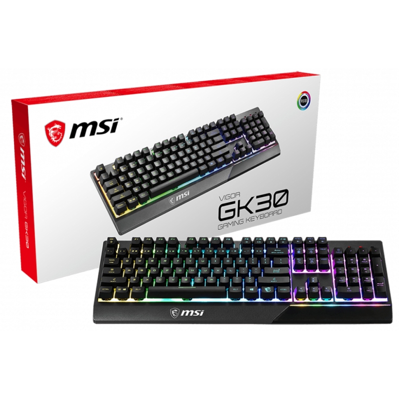 Infortisa Image 1 - MSI Teclado Gaming Vigor GK30 español