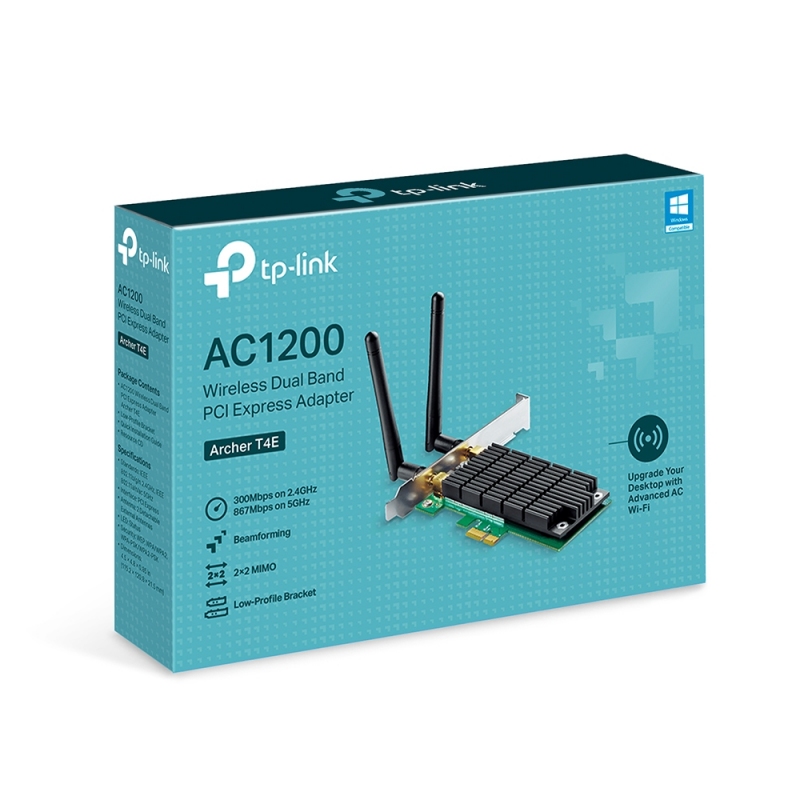 Infortisa Image 3 - TP-Link Archer T4E Adaptador Wi-Fi PCI-E AC120