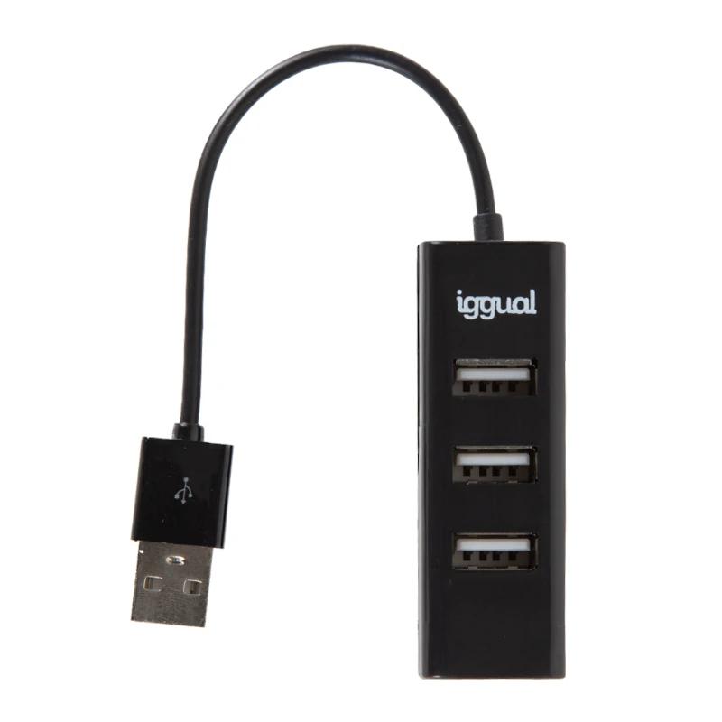 Infortisa Image 1 - iggual Hub USB 2.0 x 4 puertos HUB-A-4p