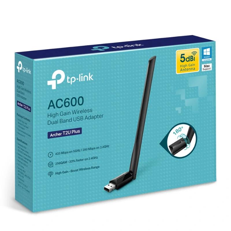 Infortisa Image 3 - TP-Link Archer T2U Plus Adaptador WiFi AC600 USB