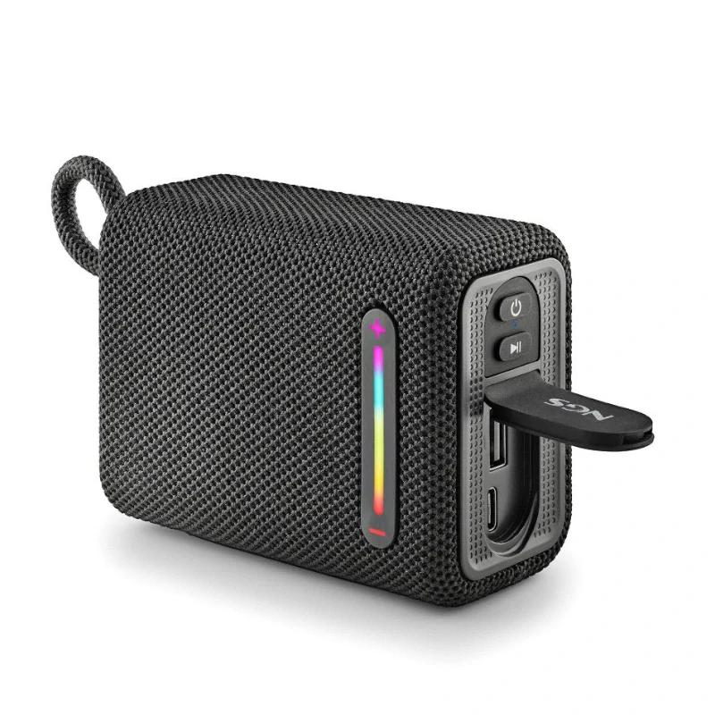 Infortisa Image 1 - NGS Altavoz Rollerfuria1 BT RGB IPX6 Negro 15W