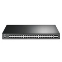 Infortisa Image 2 - TP-Link SG3452XP Switch L2+ 48xGbE PoE+ 4xSFP+