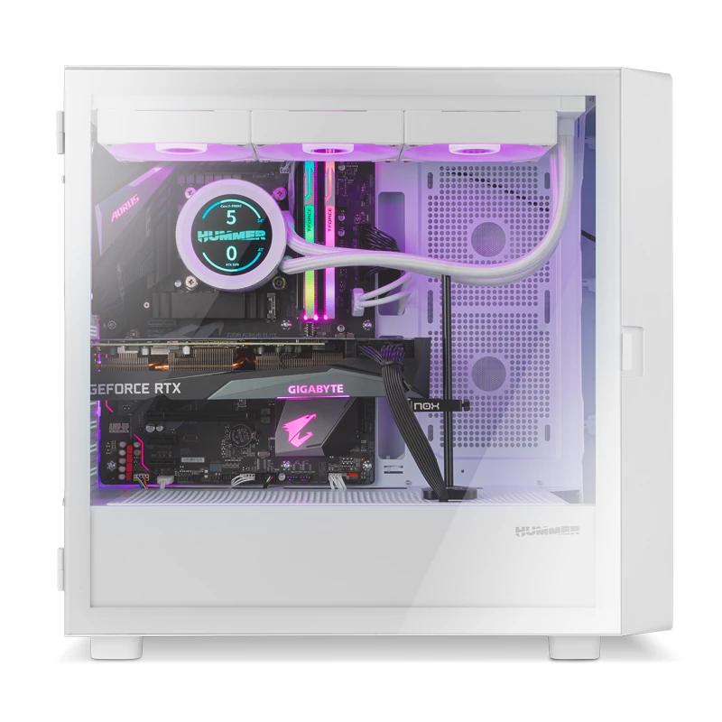 Infortisa Image 1 - Nox Semitorre HUMMER BIOSpantalla LCD 8" BLANCO