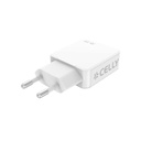 Infortisa Image 1 - Celly Cargador  1 Usb-C 1 Usb- A 45w