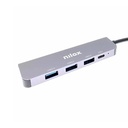 Infortisa Image 2 - Nilox Hub USB C 3XUSB 3.0 1XUSBC
