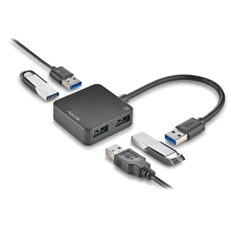 Infortisa Image 2 - NGS Hub 4 PUERTOS USB 3.0 USB 2.0 USB 1.1
