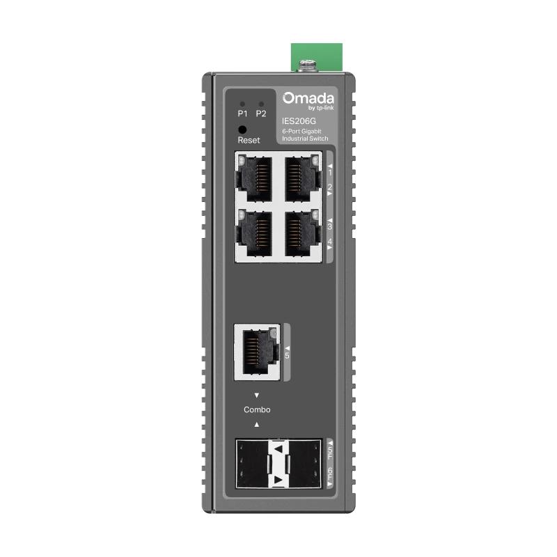 Infortisa Image 2 - TP-Link IES206G Switch Industrial 4xG 1xSFP 1xC