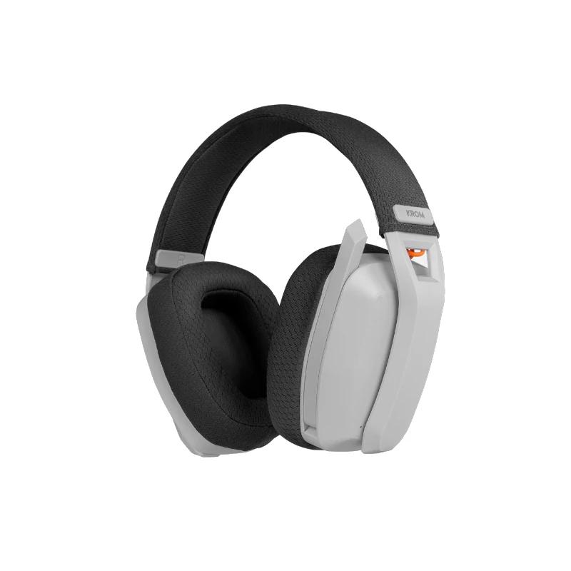 Infortisa Image 1 - Krom Auriculares Gaming KANJI inalambrico blanco