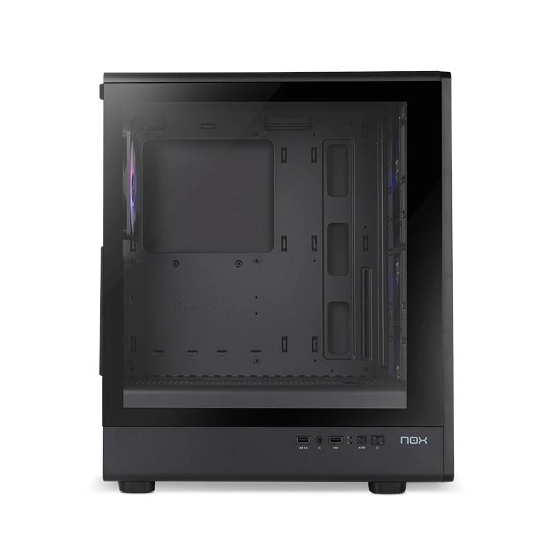 Infortisa Image 2 - NOX Semitorre INFINITY IOTA  ARGB Negro USB 3.0