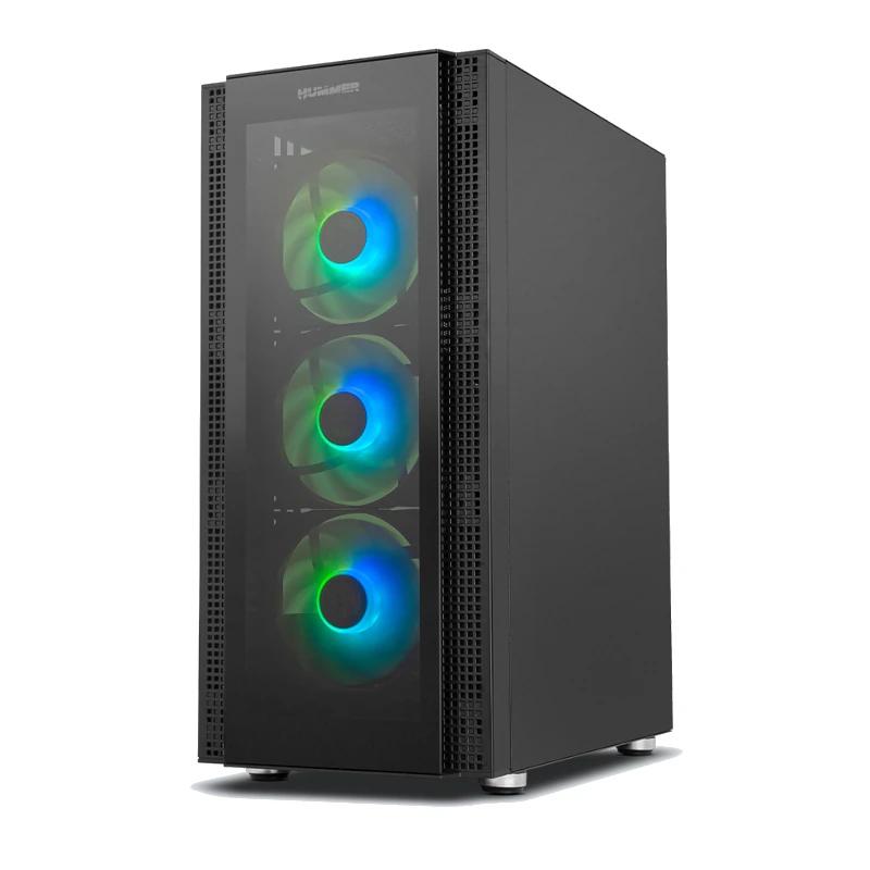 Infortisa Image 1 - NOX Semitorre HUMMER AERO Hyperflow ARGB Negro