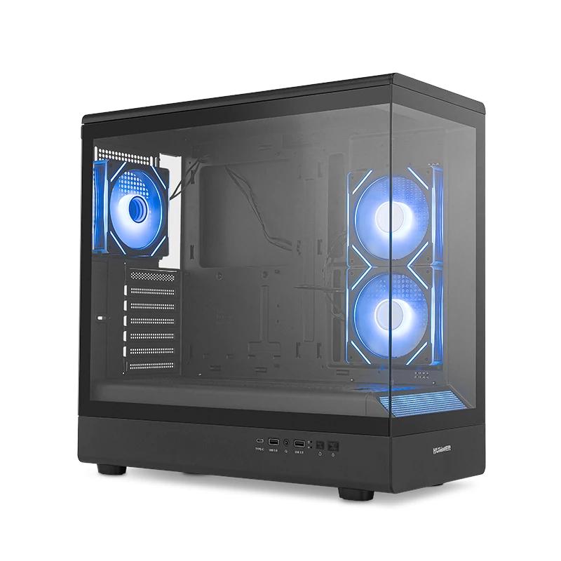 Infortisa Image 1 - NOX Semitorre HUMMER SIGNAL Frameless ARGB Negro