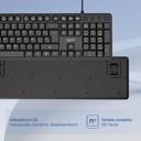 Infortisa Image 5 - iggual Teclado USB estándar CK-SILENT-105T negro