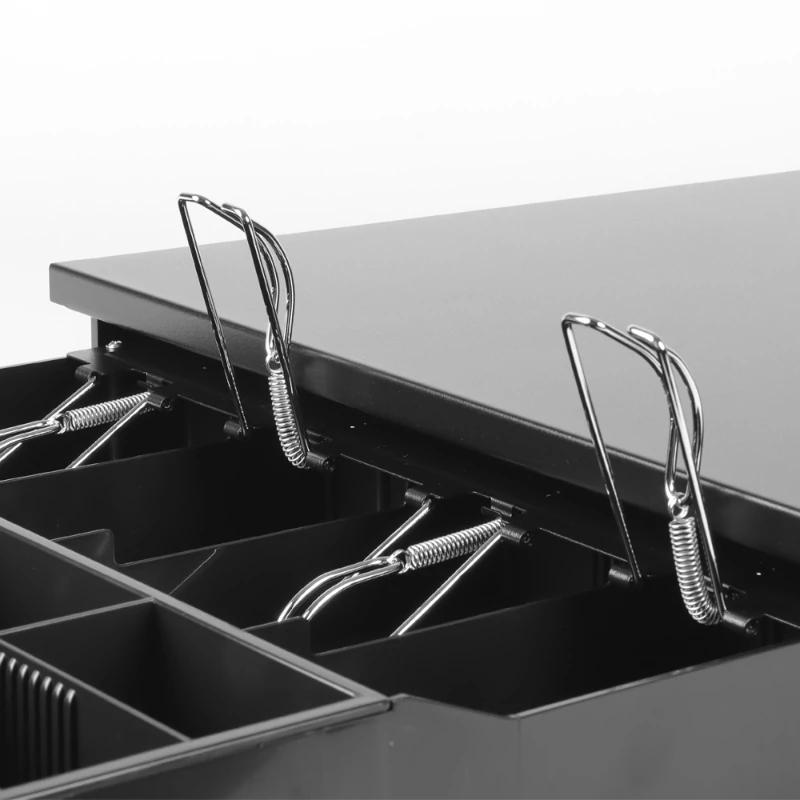 Infortisa Image 3 - iggual Cajón portamonedas IRON-20 42cm 4+8 negro