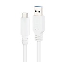 Infortisa Image 1 - Nanocable Cable USB 3.1 Gen2 USB-C/A 2 M Blanco