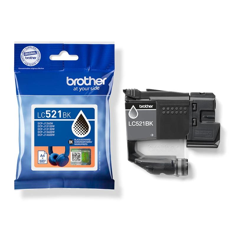 Infortisa Image 2 - Brother Cartucho LC521BK Negro