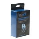 Infortisa Image 3 - iggual Ratón inalámbrico ERGONOMIC-L-1600DPI azul