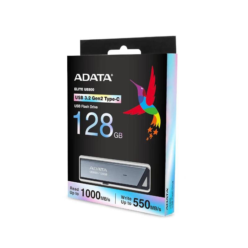 Infortisa Image 3 - ADATA Lapiz USB ELITE UE800 128GB USB-C 3.2 Gen2