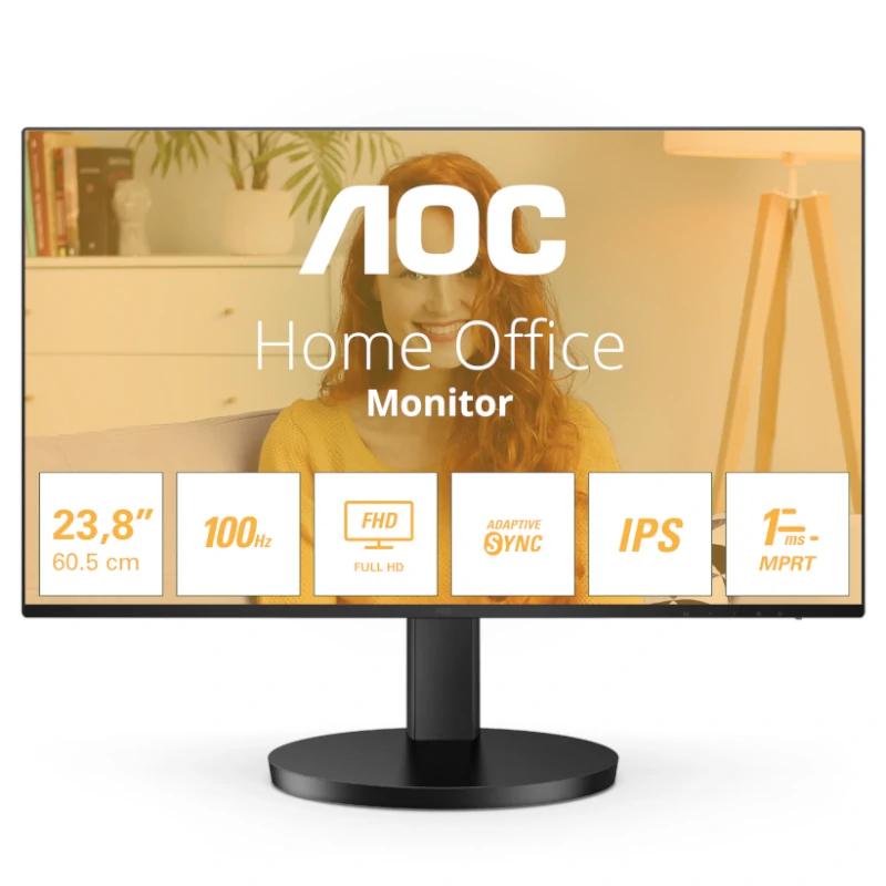 Infortisa Image 3 - AOC 24B3HA2 Monitor 24" IPS 100hz 1ms MM