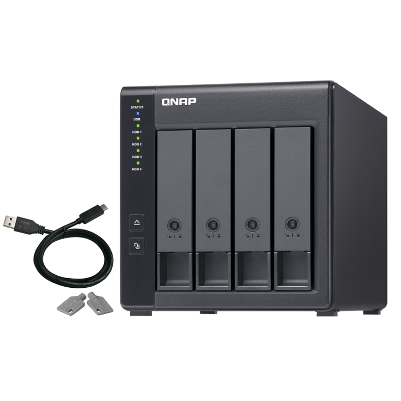 Infortisa Image 1 - QNAP TR-004 Raid Expansion 4XHDD-Bay 1xUSB-C 3.2