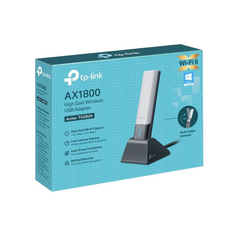 Infortisa Image 3 - TP-Link Archer TX20UH Adaptador USB WiFi6 AX1800