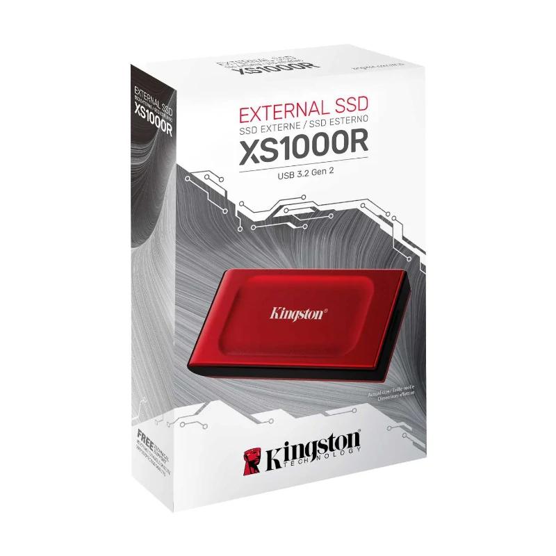 Infortisa Image 2 - Kingston XS1000 eSSD 1Tb USB 3.2 tipo-C Rojo