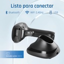 Infortisa Image 2 - iggual Lector código barras 2D Bluetooth 2.4G base
