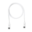 Infortisa Image 1 - iggual Cable USB-C/USB-C 100 cm blanco Q3.0 3A 60W