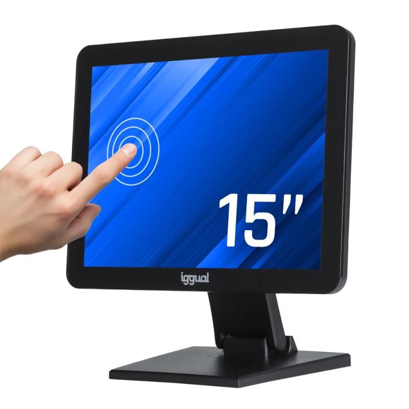 Infortisa Image 2 - iggual Monitor táctil capacitivo 15" VGA HDMI USB