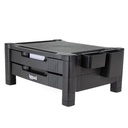 Infortisa Image 1 - iggual EM2C Elevador monitor 2 cajones negro