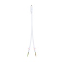 Infortisa Image 1 - Nanocable Cable Audio Jack 3.5/H 2xJack 3.5/M 20cm