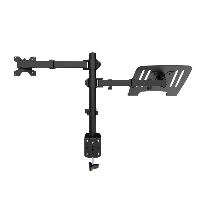 Infortisa Image 3 - COOLBOX Soporte Monitor+Portátil Monobrazo Acero