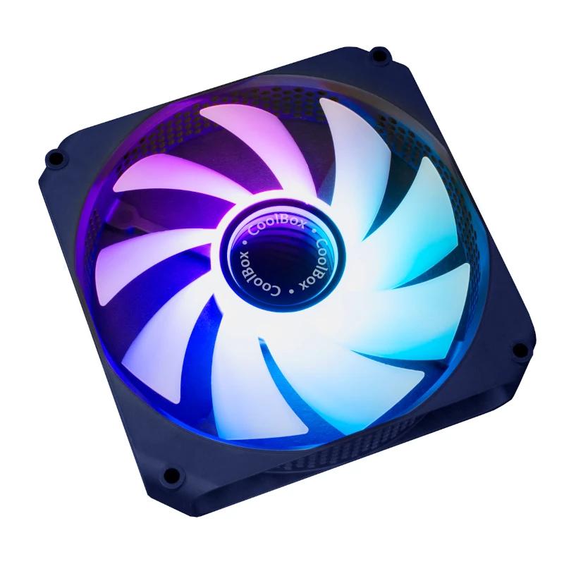 Infortisa Image 1 - Coolbox Gaming Ventilador aux. INFINITY 12cm A-RGB