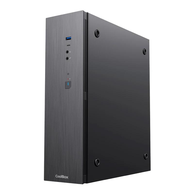 Infortisa Image 1 - COOLBOX CAJA MICRO ATX SLIM T370 CON FTE.BASIC500