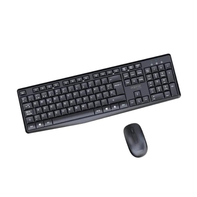 Infortisa Image 1 - APPROX Teclado+raton inalamb X420B 1000DPI Negro