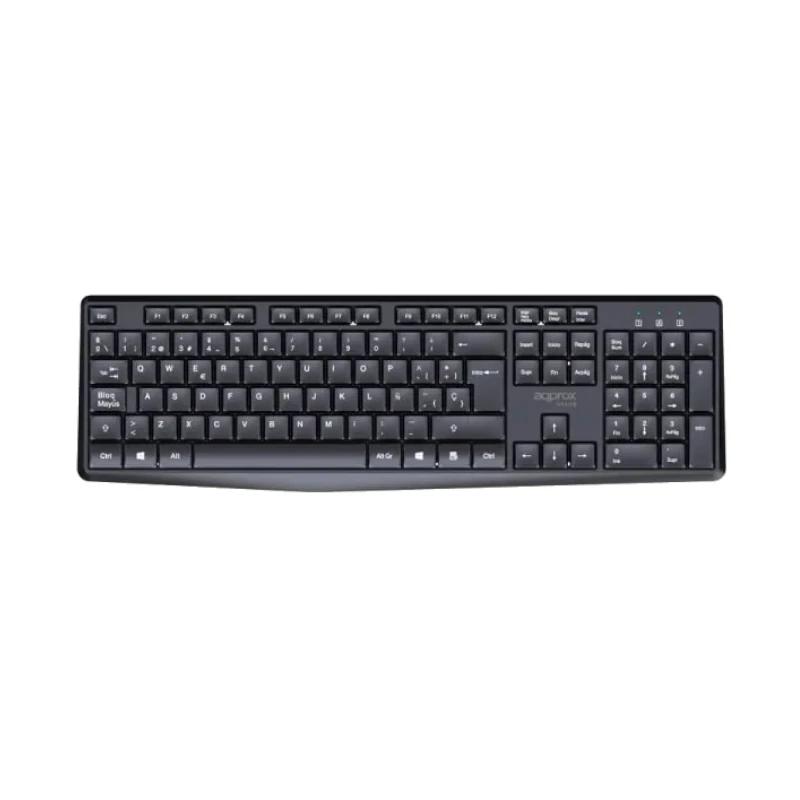 Infortisa Image 2 - APPROX Teclado+raton inalamb X420B 1000DPI Negro