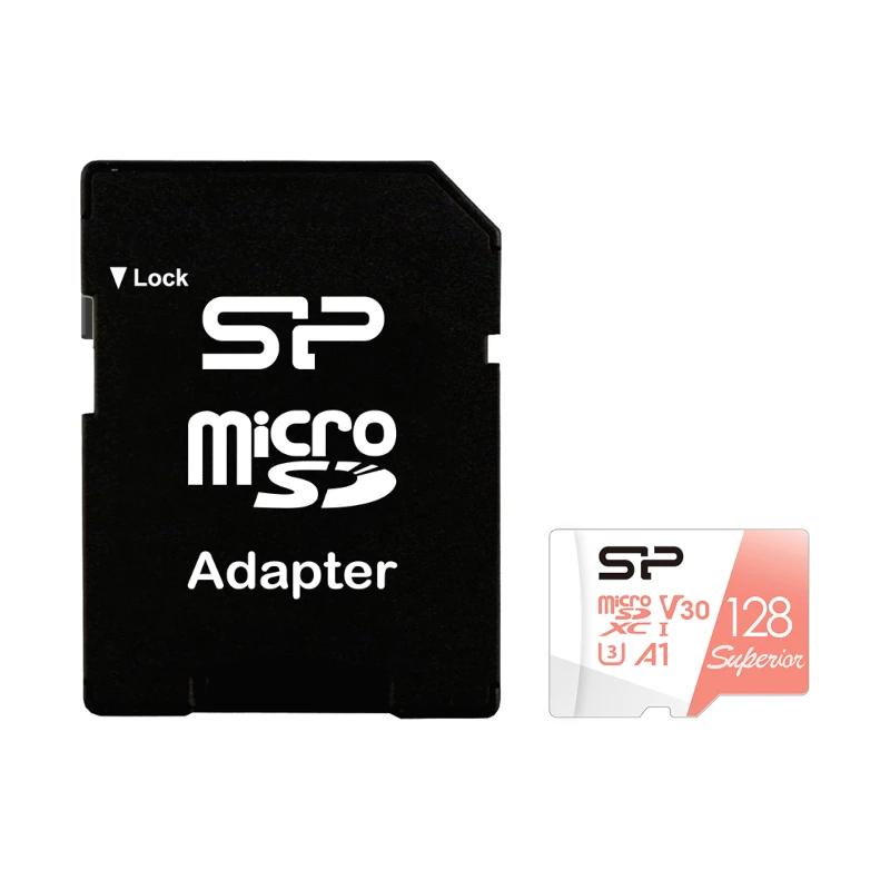 Infortisa Image 1 - SP MicroSDXC 128GB Clase 10 V30 A1