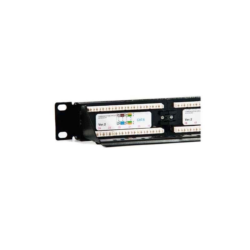 Infortisa Image 3 - 2LAN Patch Panel 19" CAT6 24 Puertos UTP