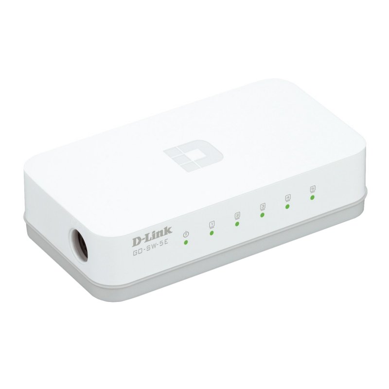Infortisa Image 1 - D-Link GO-SW-5E Switch 5x10/100Mbps Mini