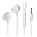Infortisa Image 1 - NGS Auricular CROSSDRIFT Blanco cable JACK 3.5 Mm
