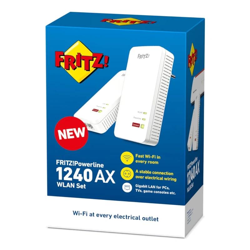 Infortisa Image 2 - Fritz! Powerline 1240 AX WLAN Set Mesh 2xGbE