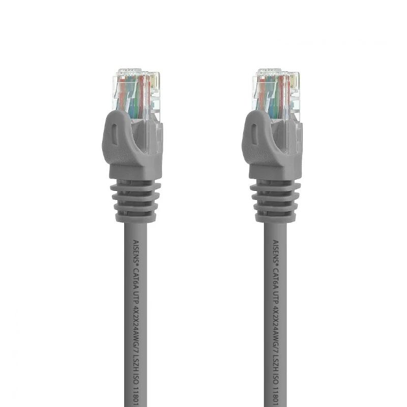 Infortisa Image 1 - Aisens Latiguillo Rj45 Cat.6A Utp Gris 0.5M