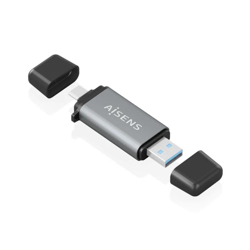 Infortisa Image 1 - Aisens Lector Tar SD MSD MMC RS-MMC MMCM USBA USBC