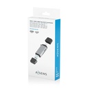 Infortisa Image 3 - Aisens Lector Tar SD MSD MMC RS-MMC MMCM USBA USBC
