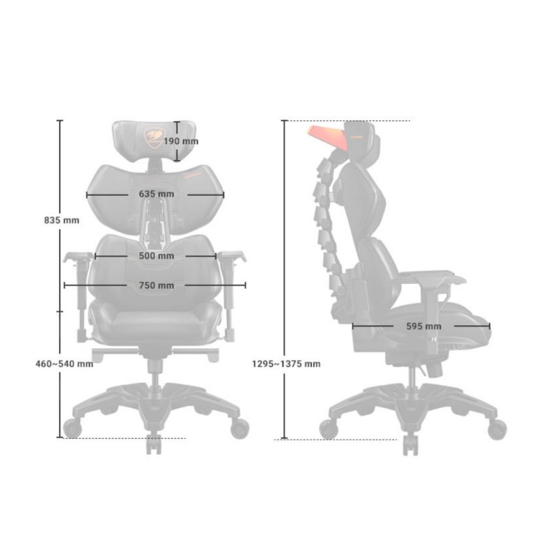 Infortisa Image 3 - Cougar Silla Gaming Terminator
