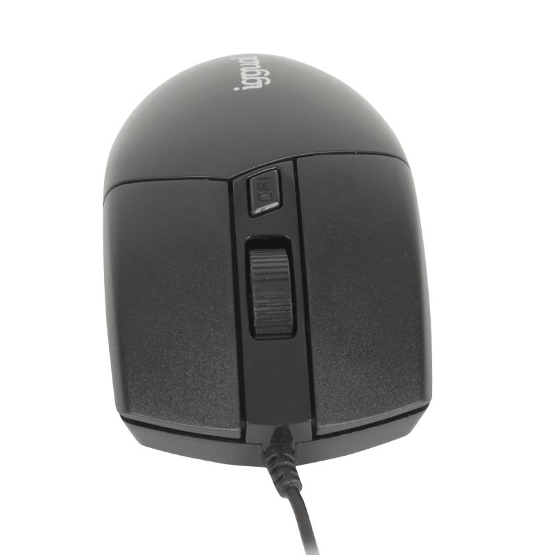 Infortisa Image 2 - iggual Ratón óptico COM-BUSINESS2-2400DPI negro