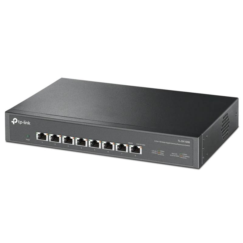 Infortisa Image 2 - TP-Link TL-SX1008 Switch 8x10G mGb 1U Metal