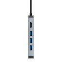 Infortisa Image 2 - Nanocable Hub 8en1 USB-A+HDMI+USB-C PD+RJ45+TF+SD