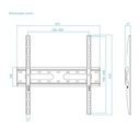 Infortisa Image 2 - Tooq LP1027F-B Soporte Fijo 32"-70", Negro